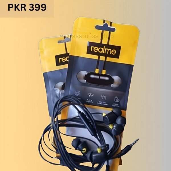 Realme Earphones Stereo Sound Premium Quality