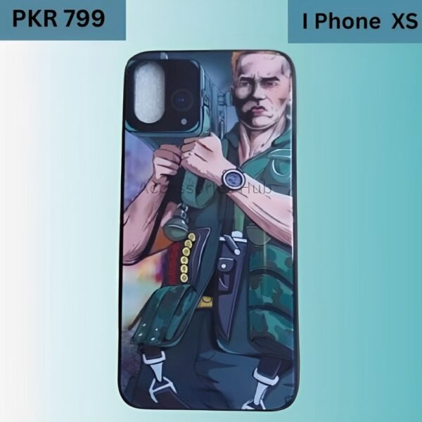 Arnold Schwarzenegger With Rocket Launcher IPhone XS Case