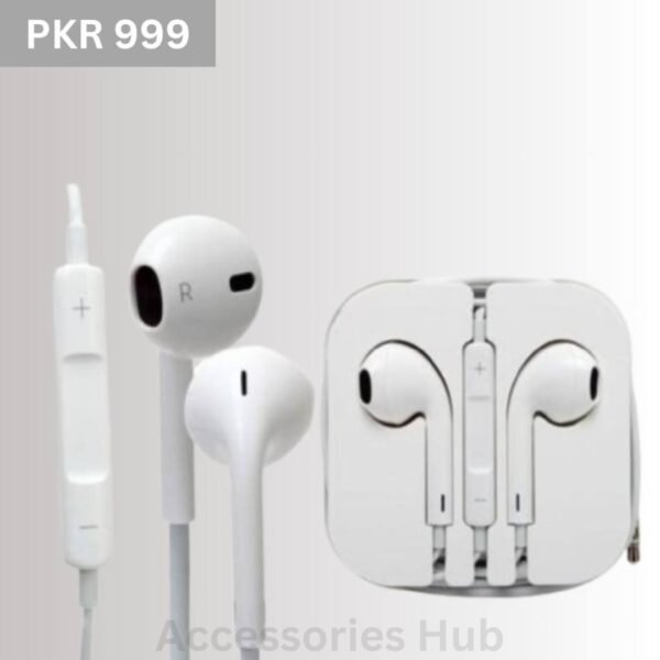 Box Pack Earphones Stereo Sound High Quality