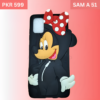 Samsung Galaxy A51 Minnie Mouse Back Cover Fancy Slim Soft Full Protective