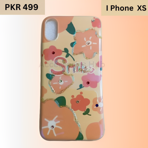 Colorful Happy Life Series IPhone XS Soft Case