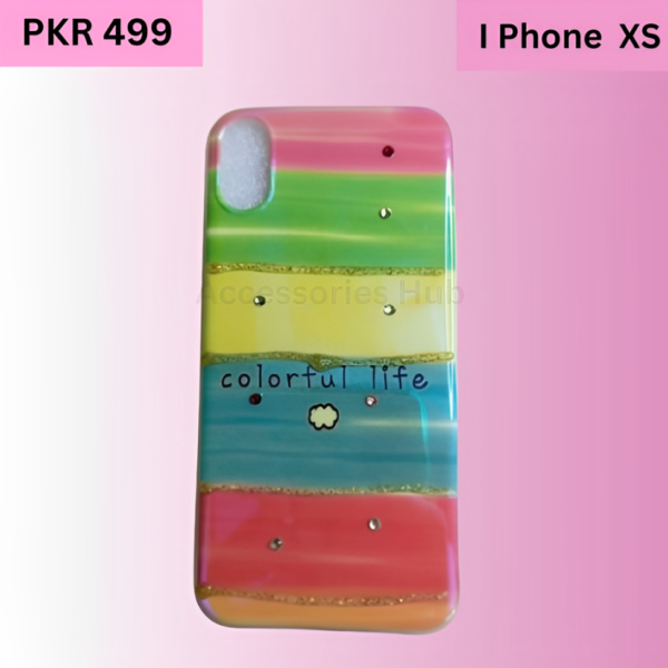 Beautiful Colorful IPhone XS Case