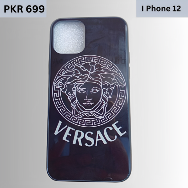 iPhone 12 Case VERSACE Logo Premium Quality Case