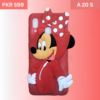 a20s (2) Samsung Galaxy A20S Minnie Mouse Back Cover Fancy Slim Soft Full Protective