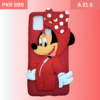 a21s (2) Samsung Galaxy A21S Minnie Mouse Back Cover Fancy Slim Soft Full Protective