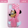 a21s (3) Samsung Galaxy A21S Minnie Mouse Back Cover Fancy Slim Soft Full Protective