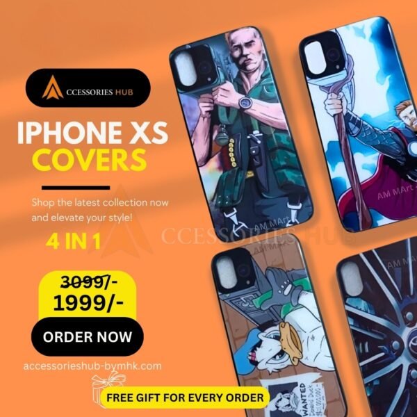 iPhone XS Cases 4-IN-1 DEAL